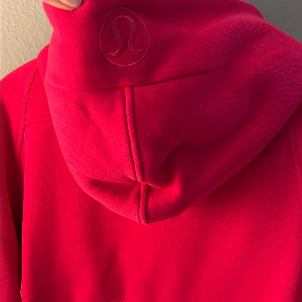 Lululemon Raspberry Half-Zip Hoodie - Picture 5 of 6